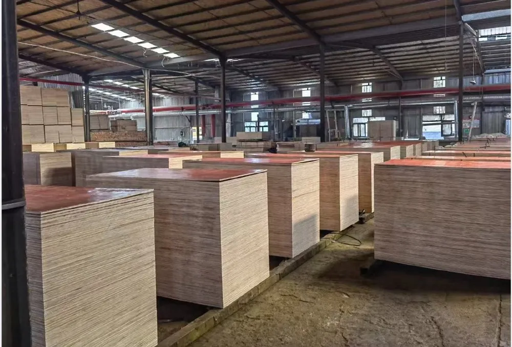 Plywood warehouse